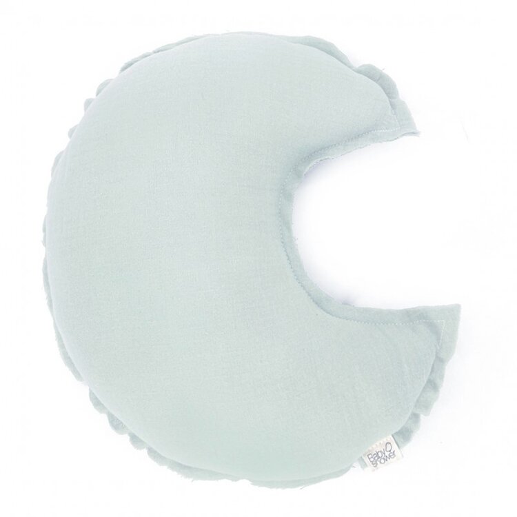Babyshower Moon Cushion - Mint Breeze