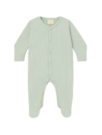 More Than Babies Pyjama - Mint Rib