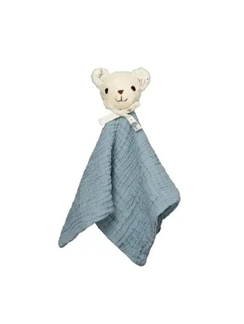 Cam Cam Copenhagen Knuffeldoek Beer - Florentine Blue