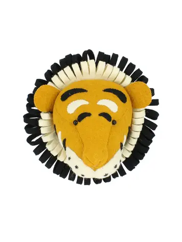 Fiona Walker England Animal Head Tiger - Medium