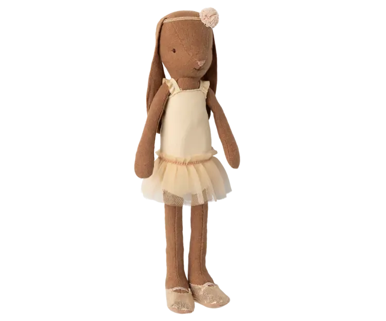 Maileg Ballet Suit And Skirt Cream, Size 2