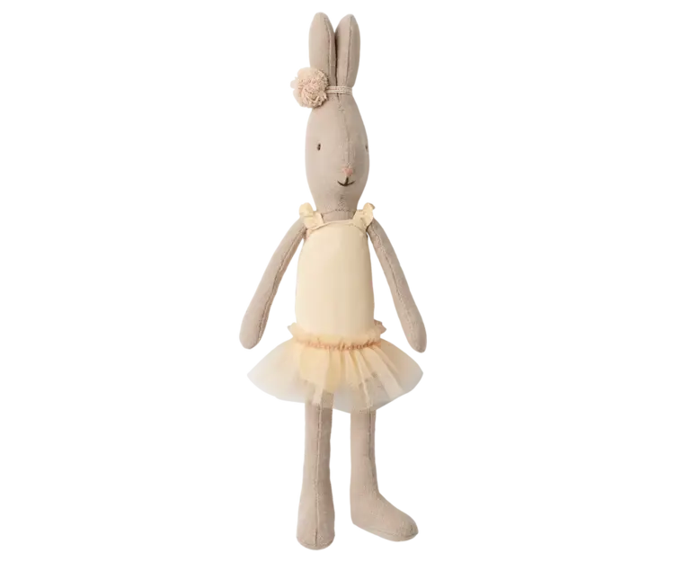 Maileg Ballet Suit And Skirt Cream, Size 1