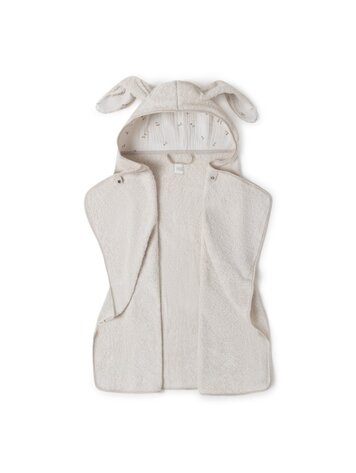 Babyshower Large Bunny Bath Cape - Cherries