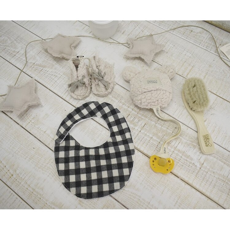 Babyshower Teddy Dumies Pocket - Mouton