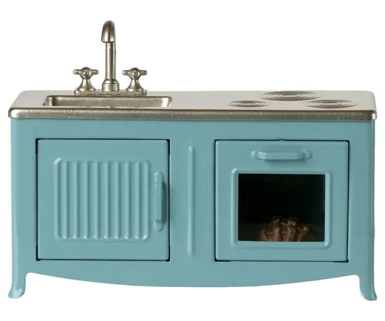 Maileg Kitchen, Mouse - Blue