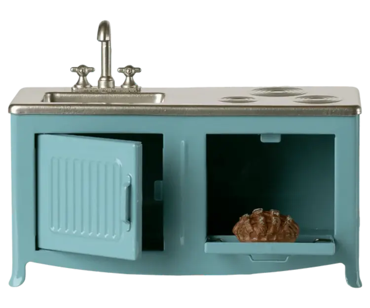 Maileg Kitchen, Mouse - Blue