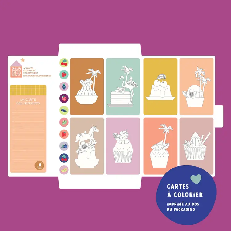Magnetic Game - Cupcake