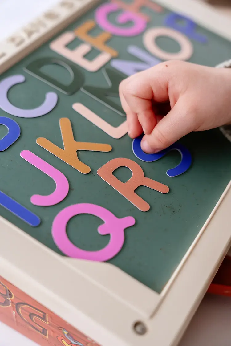 Magnetisch Alfabet - 104 Capital Letters