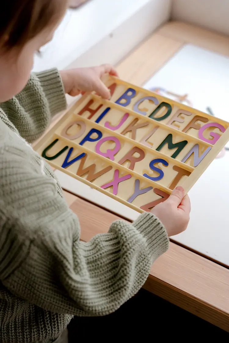 Magnetic Alphabet - 104 Capital Letters