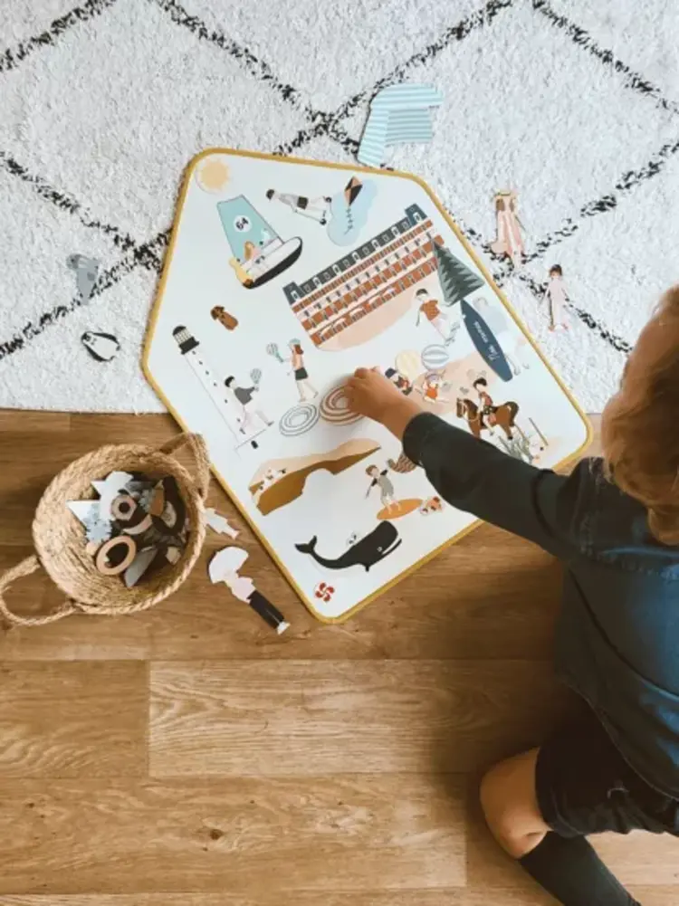 Ecole Magnetic Whiteboard - Honey