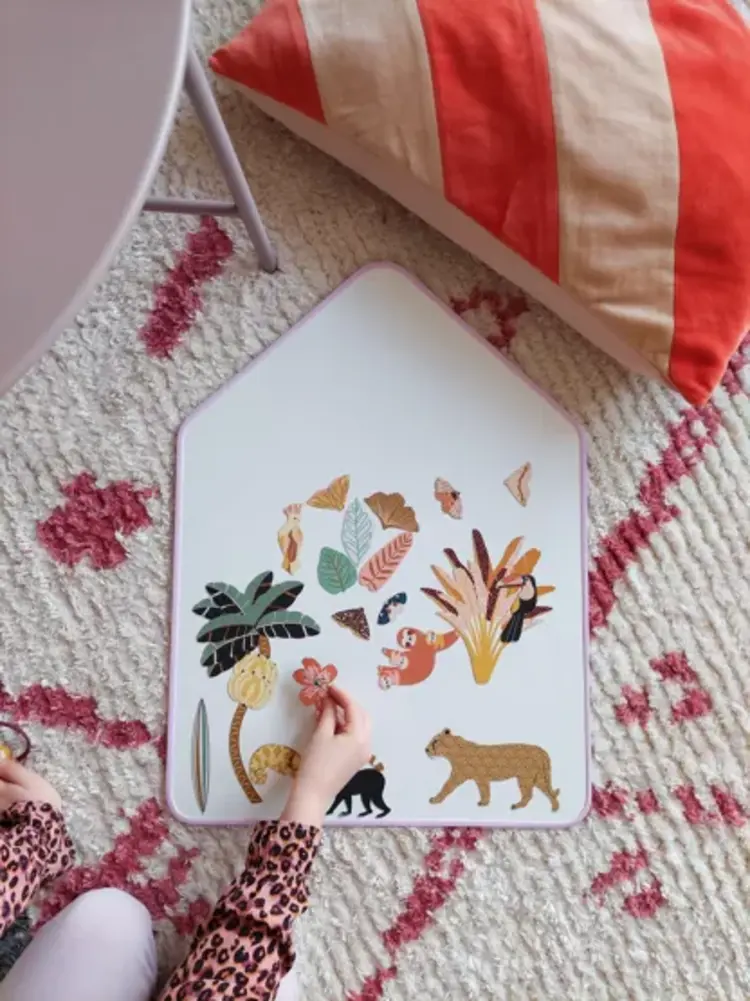 Ecole Magnetic Whiteboard - Lila