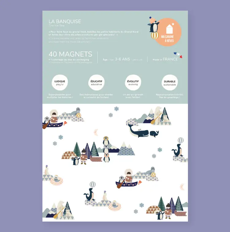 Magnets - Animals Ice Floe