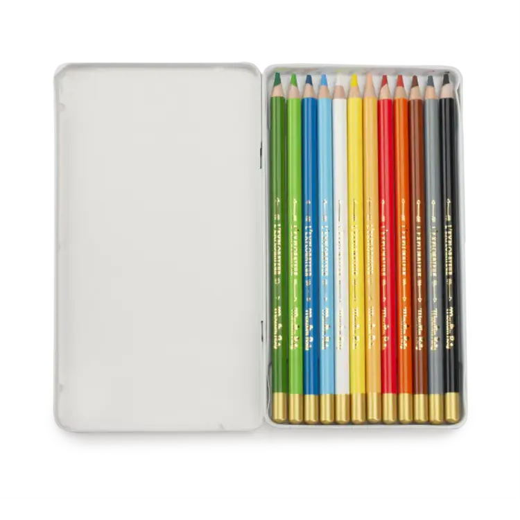 Moulin Roty 12 Kleurpotloden - De ontdekker Le Jardin du Moulin