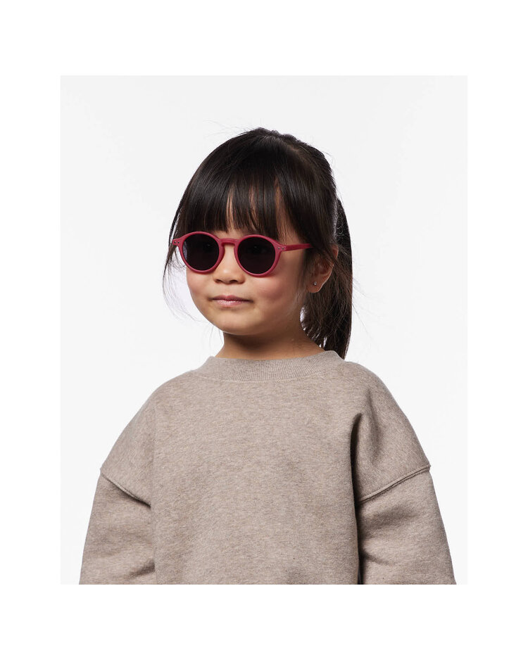 Izipizi #D Kids Sunglasses - Cranberry 3-5Y