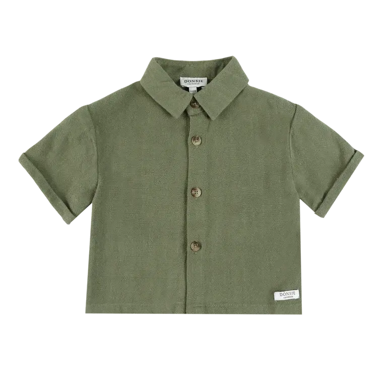 Donsje Amsterdam Brammie Shirt - Jade Green