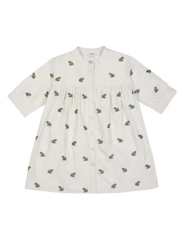 Donsje Amsterdam Ulda Dress Frogs - Warm White