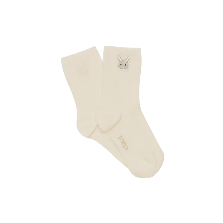 Donsje Amsterdam Bell Socks Bunny - Warm White