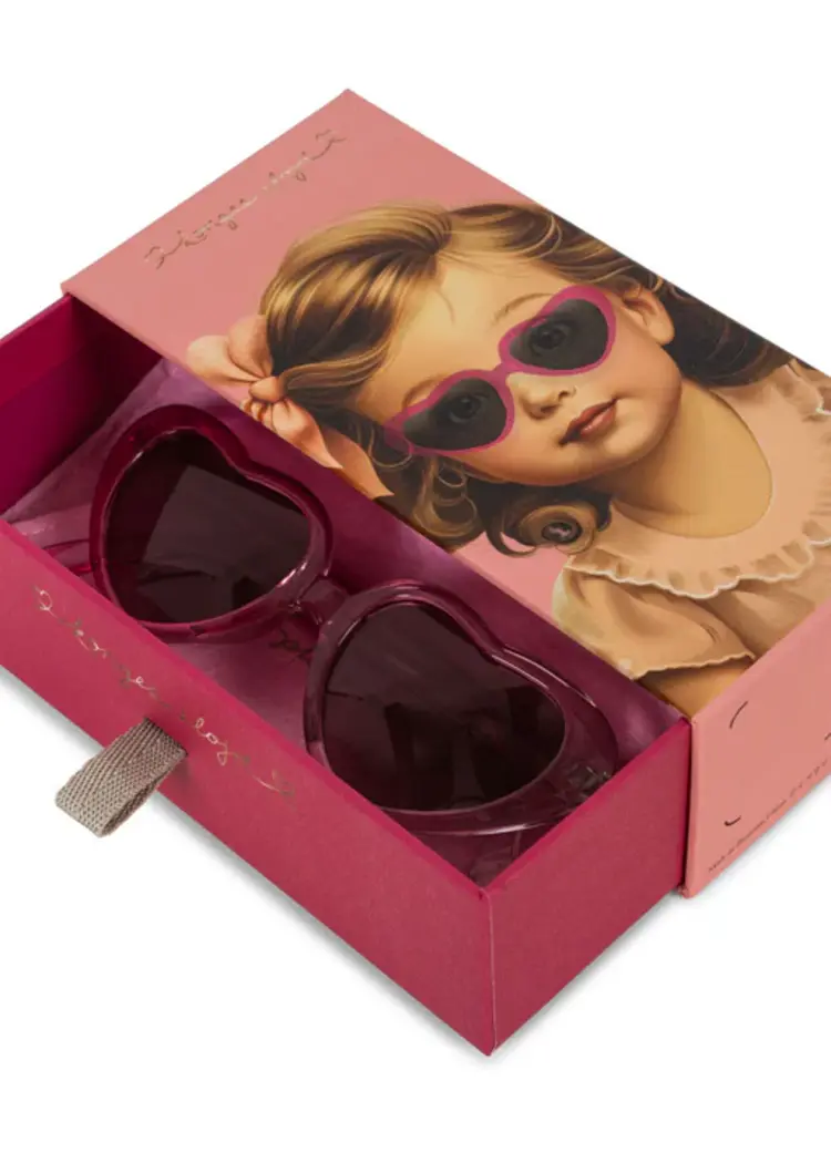 Konges Sløjd Sunglasses Baby Heart - Pink Multi