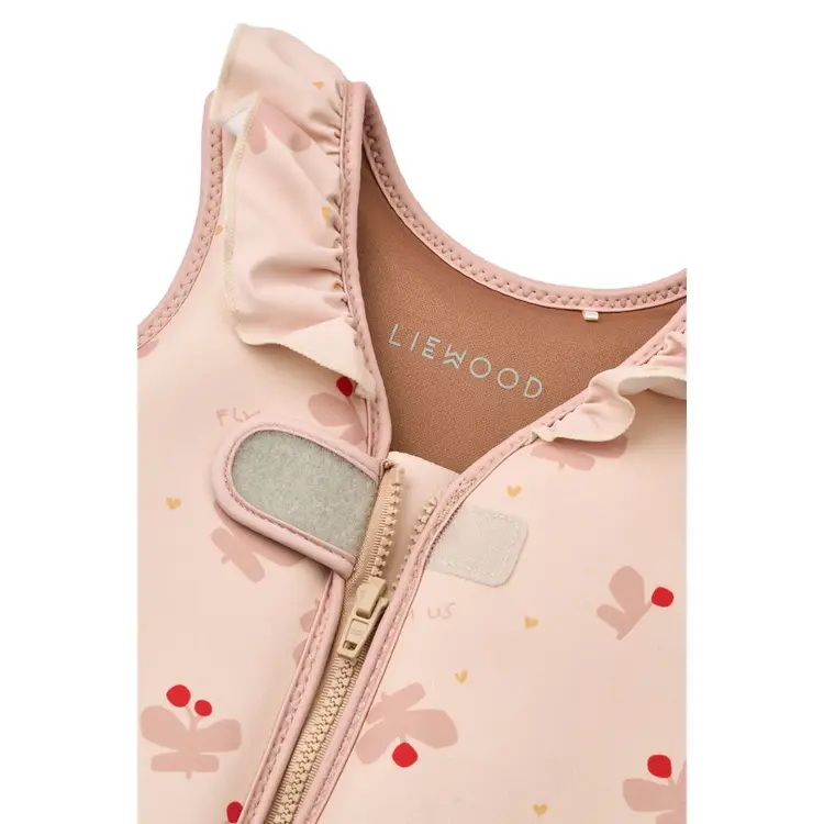 Liewood Dove Zwemvest met Franjes - Butterfly/Apple Blossom