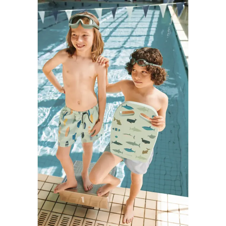 Liewood Hayden Swim Board - Shark/Dove Blue