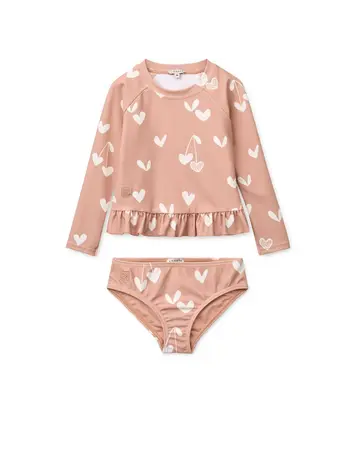 Liewood Dagny Swim Set - Sweethearts/Pale Tuscany