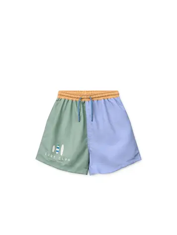 Liewood Duke Printed Board Shorts - Peppermint Multi Mix