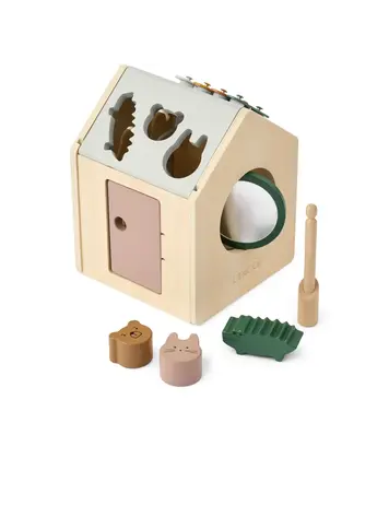 Liewood Lucas Activity Cube - Tuscany Rose Multi Mix