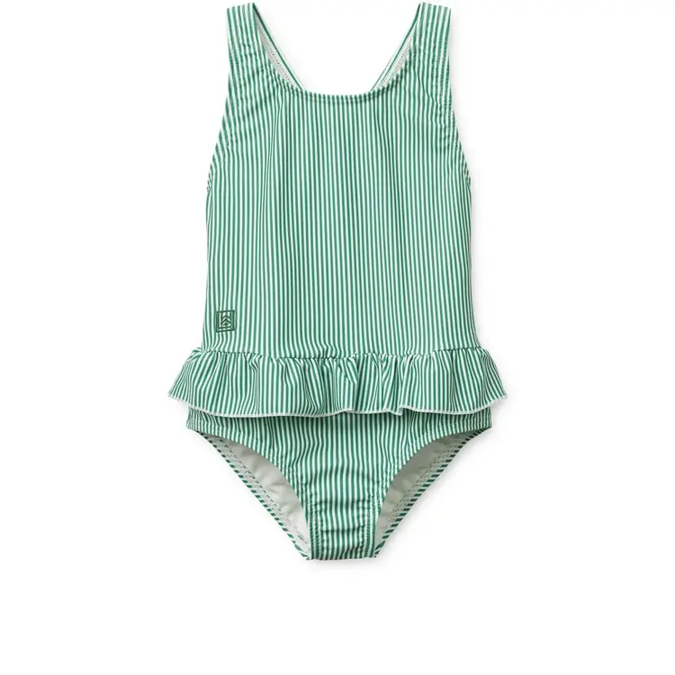 Liewood Amara Stripe Swimsuit - Bright Garden/Creme De La Creme