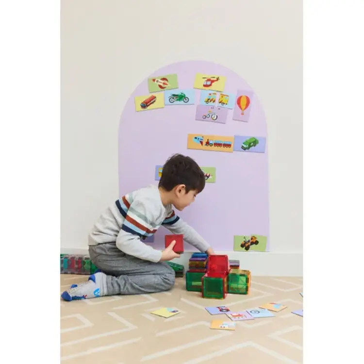 Kinderly Repositionable Magnetic Wall Sticker - Lilac
