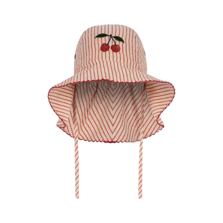 Konges Sløjd Ellie Sun Hat - Amour Stripe