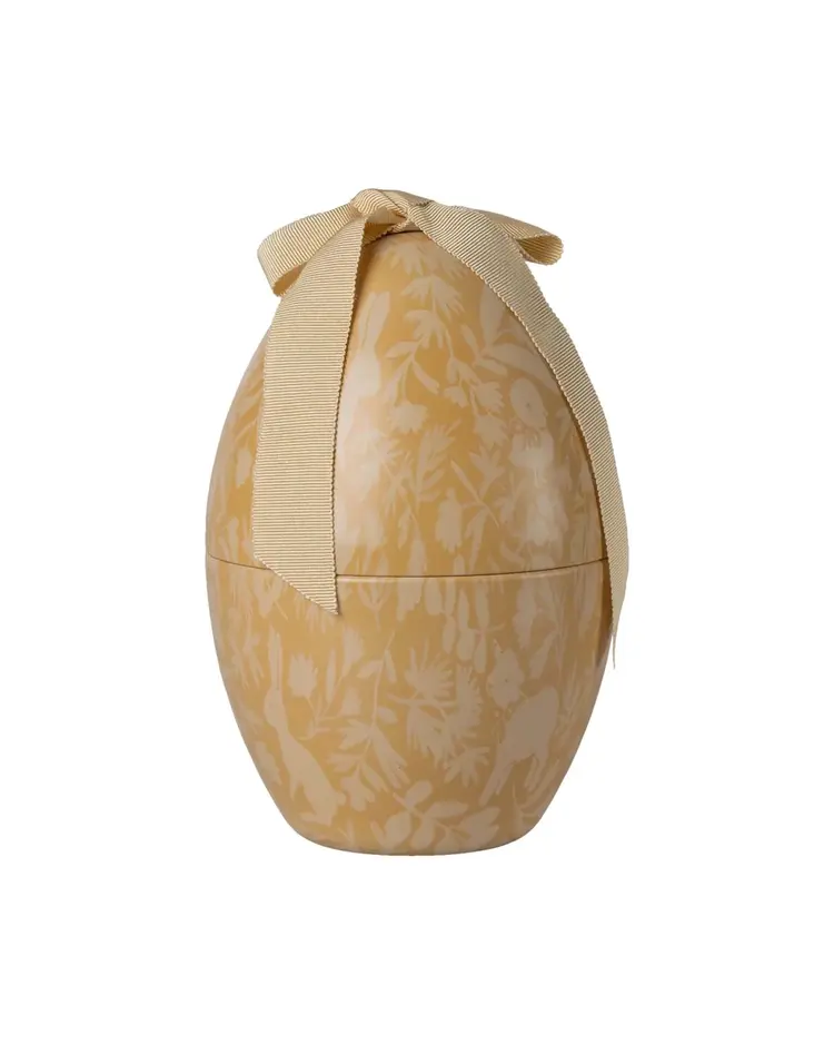 Maileg Easter Egg, Medium - Cream Yellow