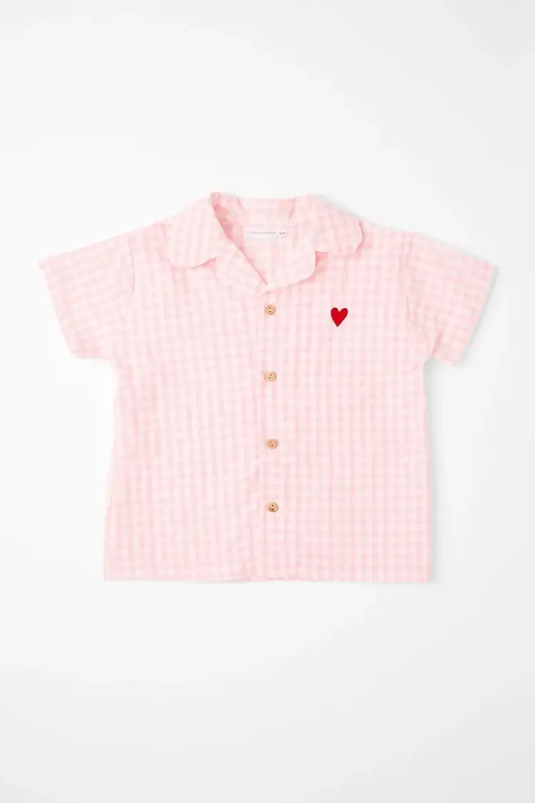 Undermonkeys PJ Set - Pink Vichy