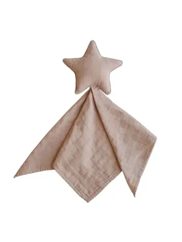 Mushie Lovey Dekentje - Star Natural