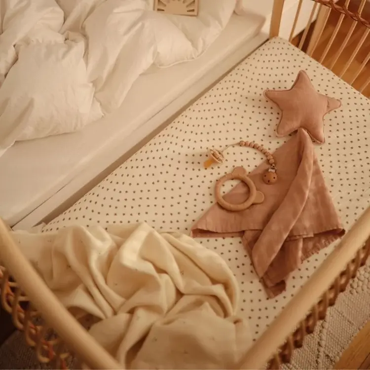 Mushie Lovey Blanket - Star Natural