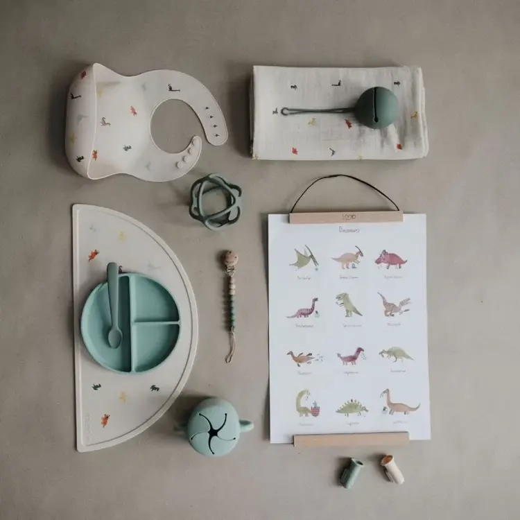 Mushie Poster Dinosauriërs - Medium