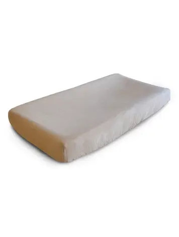 Mushie Verzorgingskussenhoes - Pale Taupe