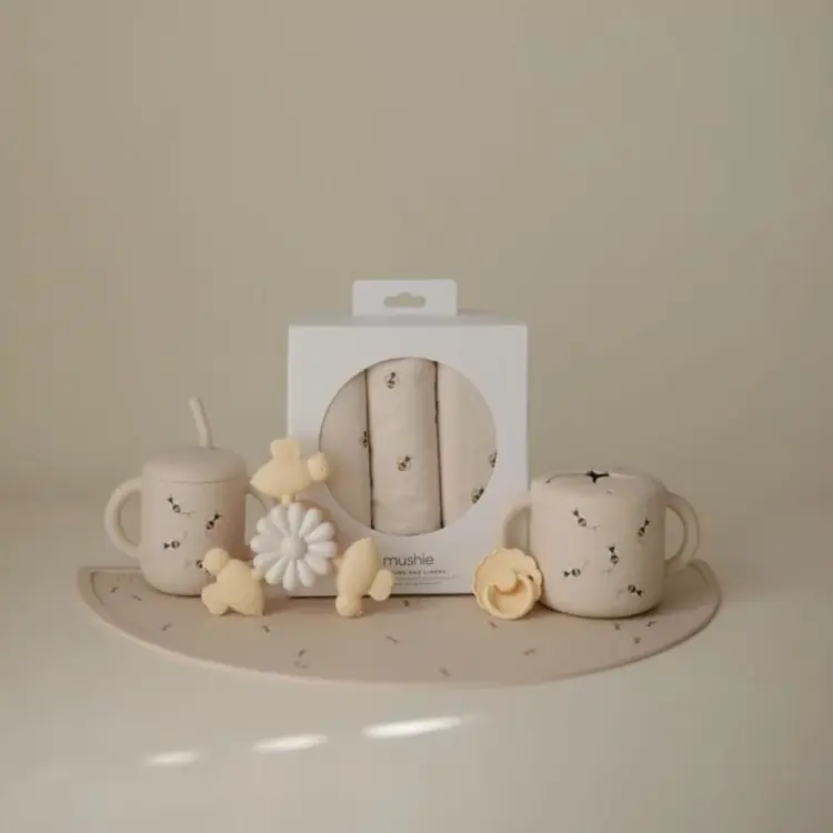 Mushie Snack Cup - Bees