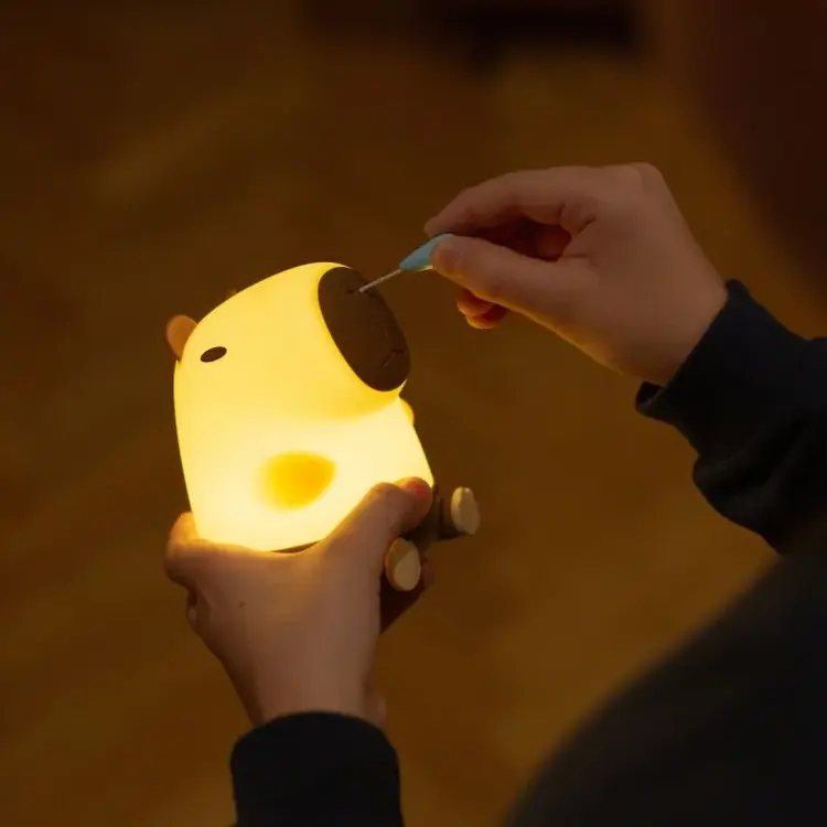 Mushie Led Lamp - Kapibara Snotty