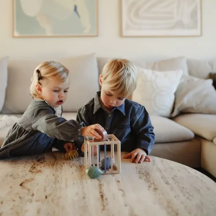 Mushie Elastic Shape Sorter