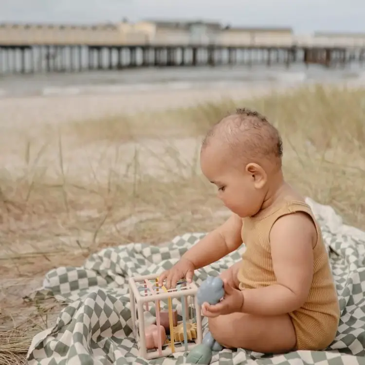 Mushie Elastic Shape Sorter