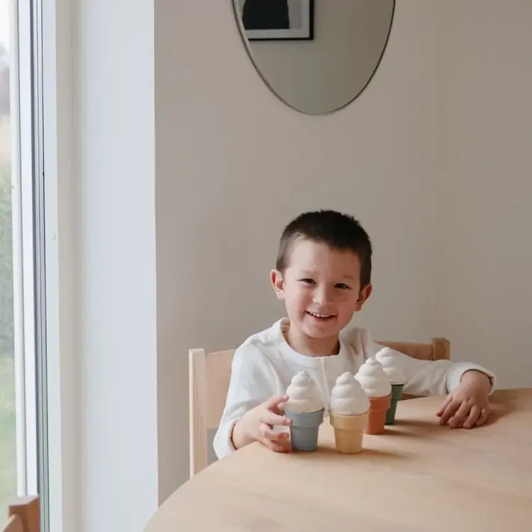 Mushie Mix And Match - Ice Cream Toy