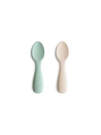 Mushie Starter Baby Spoon - Cambridge/ Shifting Sand