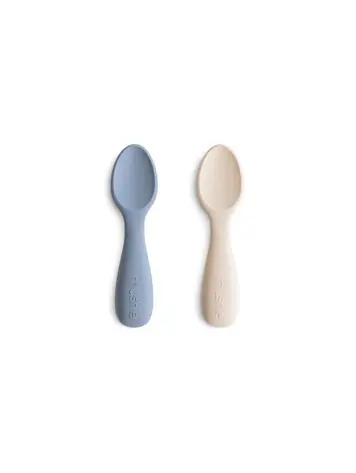 Mushie Starter Baby Spoon - Tradewinds/ Shifting Sand