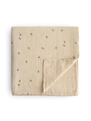 Mushie Swaddle - Bees