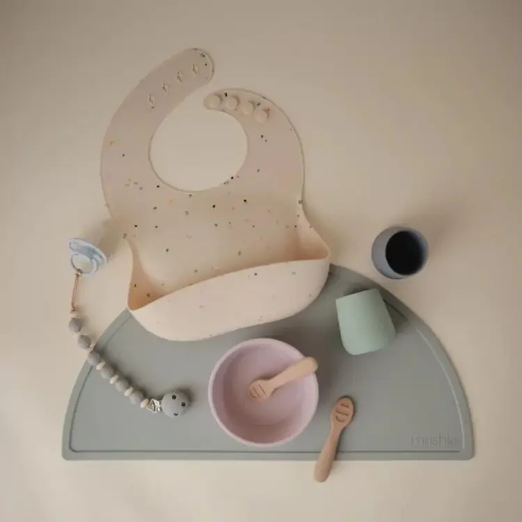 Mushie Starter Cup - Cambridge Blue