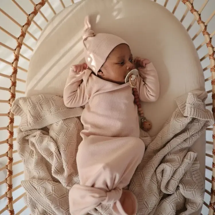 Mushie Speenketting Eva - Redwood