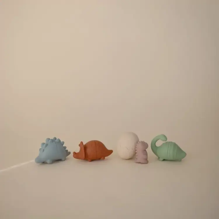 Mushie Bath Set 4-pack - Dino