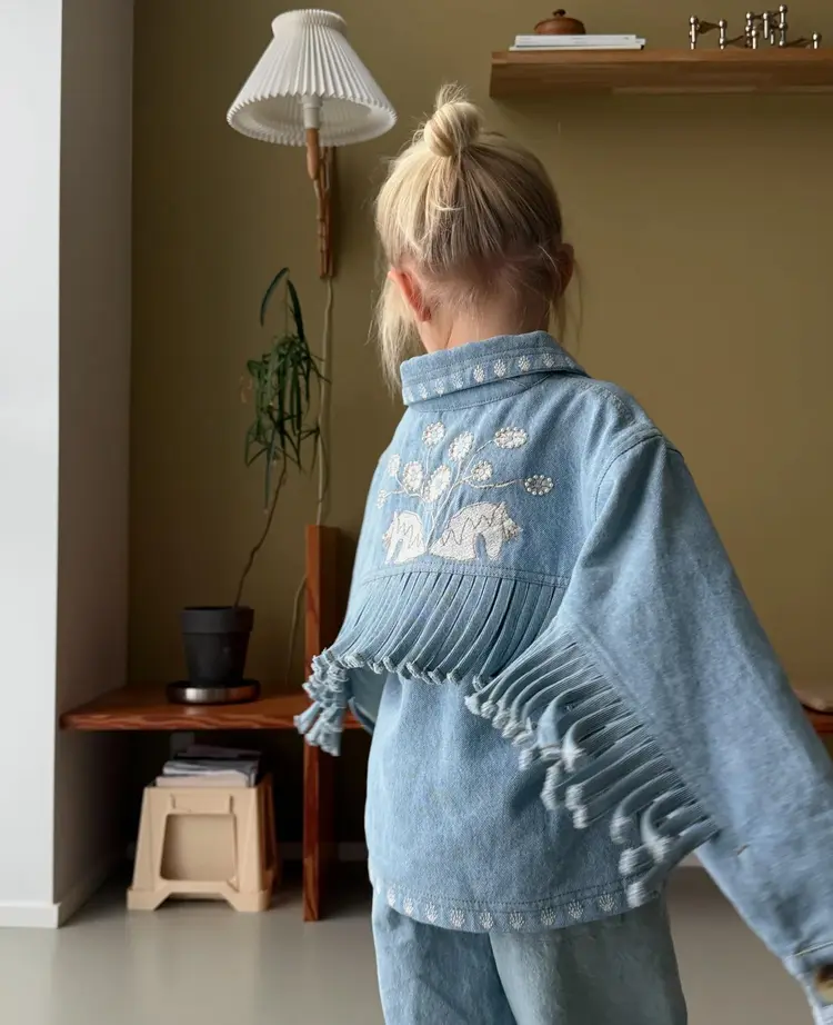 Sissel Edelbo Christer Mini Jacket - Leftover Denim