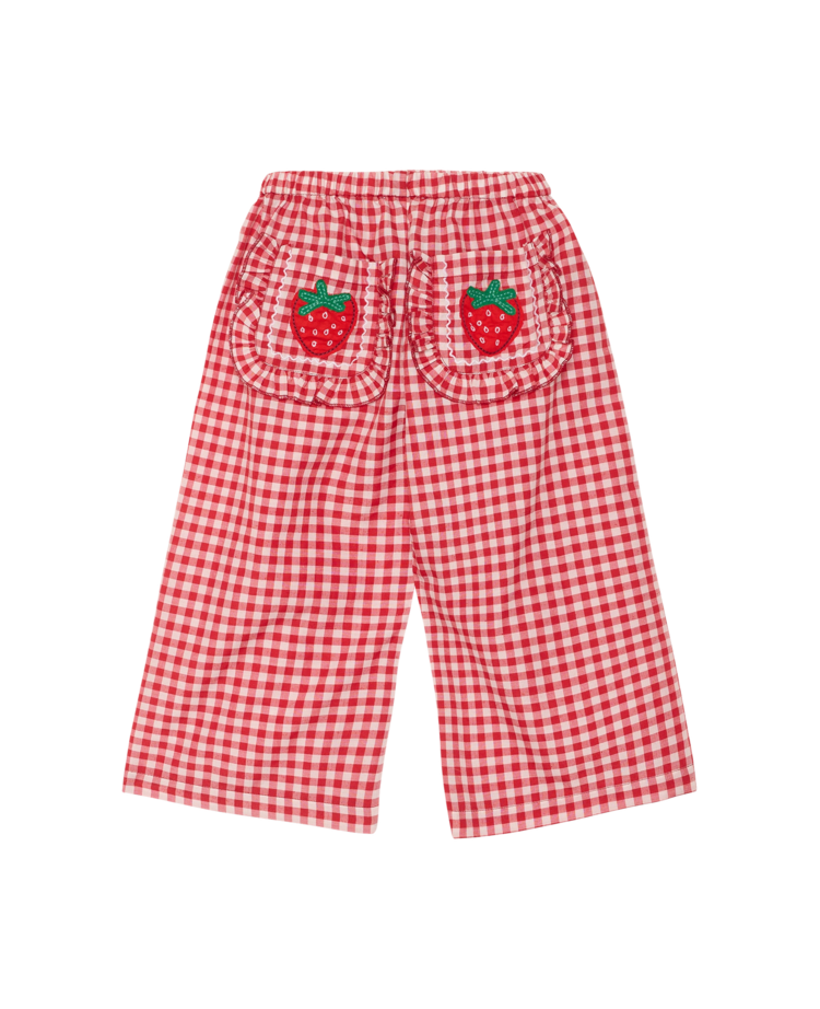 Sissel Edelbo Saxo Mini Pants - Red Checks