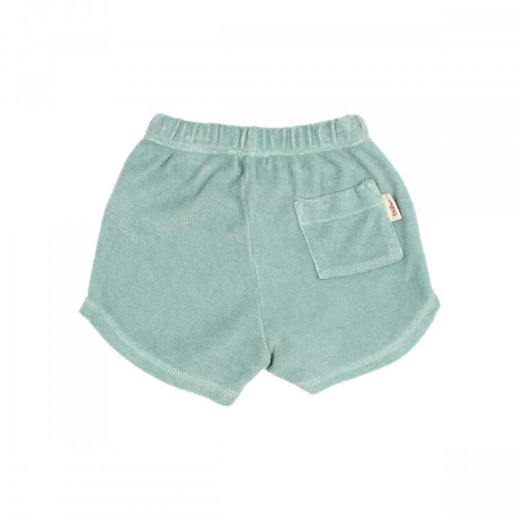 Buho Terry Girly Shorts - Green Moss